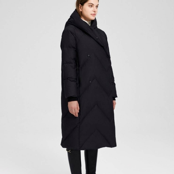 Lattelier Long Liner Puffer Jacket - Picture 2 of 8
